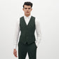 Dark Green Suit Vest by SuitShop