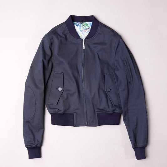 Bomber Jacket - (Navy)