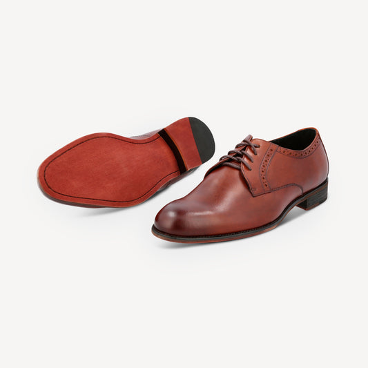 Brown Oxford Shoes - FRANKIE by SuitShop