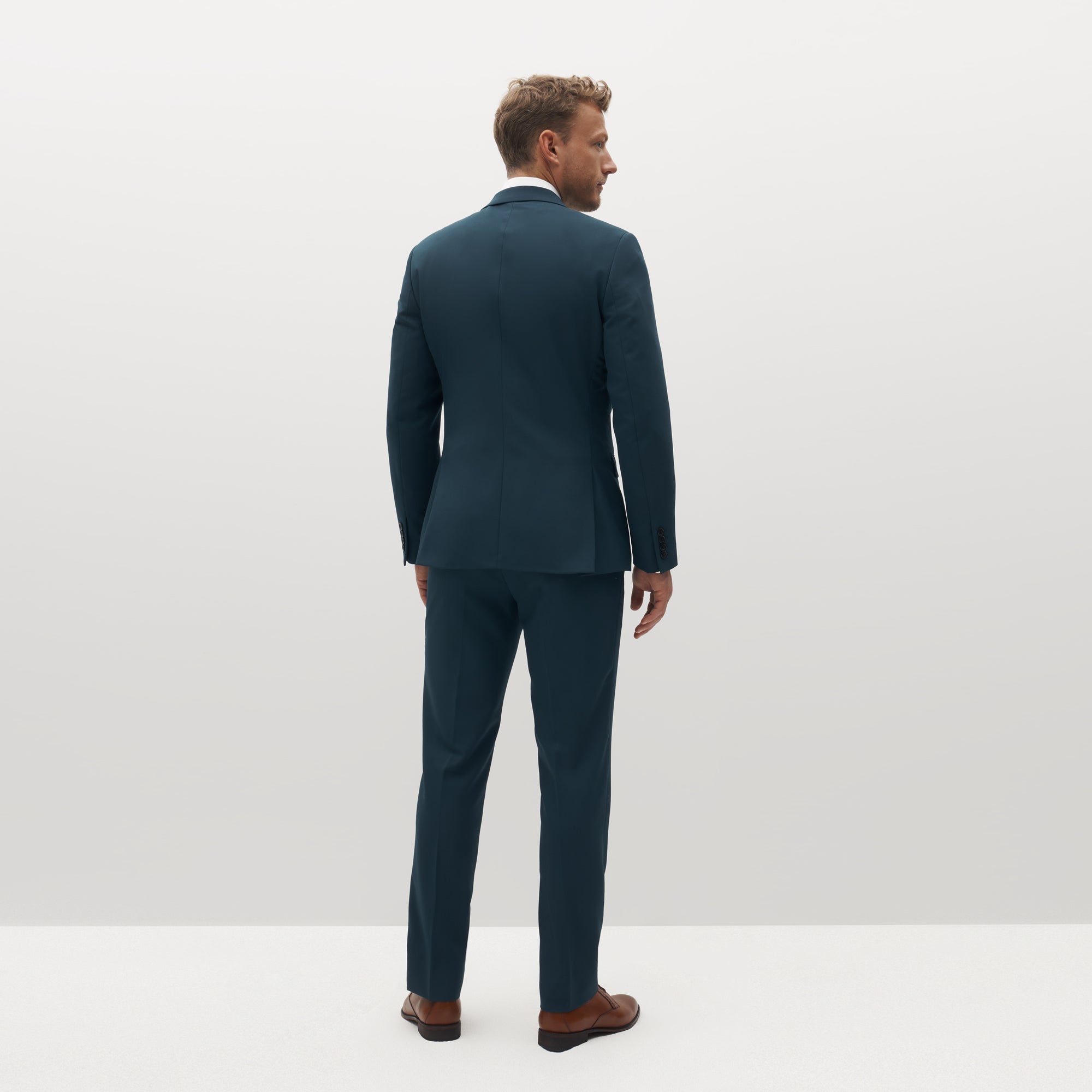 Teal 2025 suit jacket