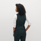 Dark Green Suit Vest by SuitShop