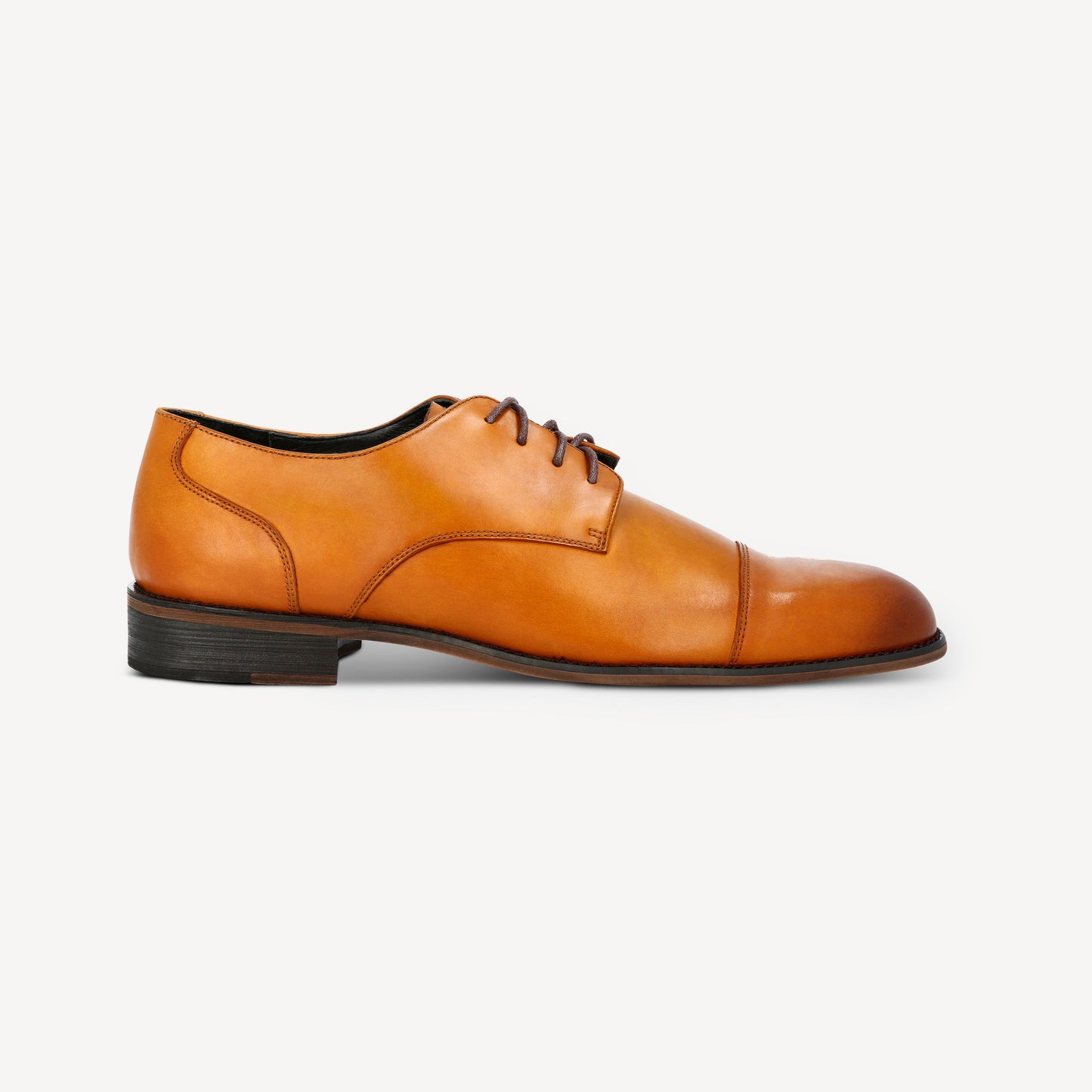 Light Tan Oxford Shoes - SANA by SuitShop