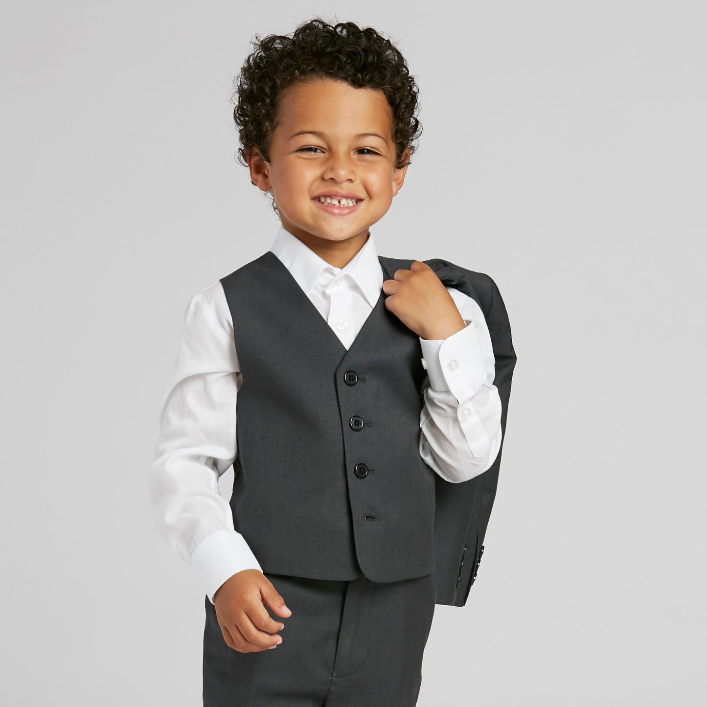 Kids' Charcoal Suit by SuitShop